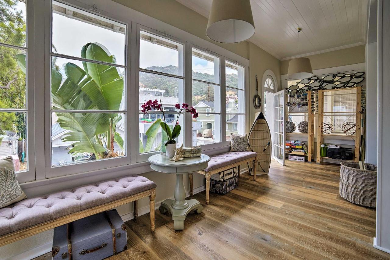 Charming Renovated Avalon Townhome, Walk To Beach! Экстерьер фото